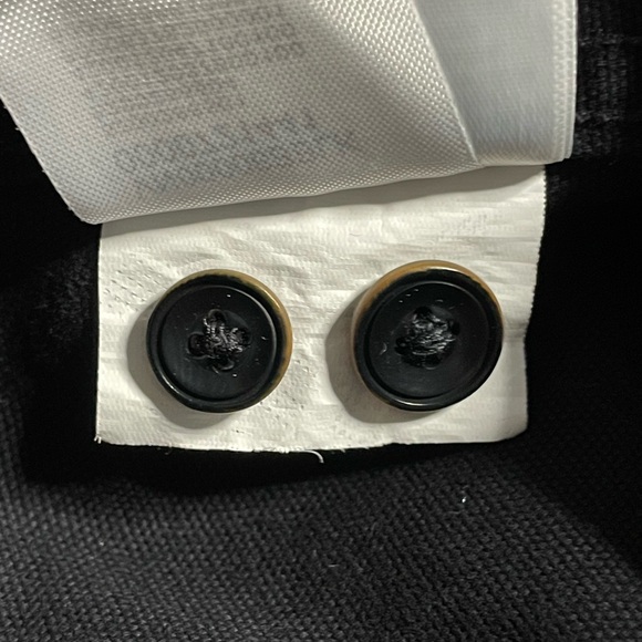 Vans Black Embroidered Utility Jacket XS Floral Button Front Size X-Small - Picture 12 of 12